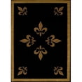 thumbnail image 1 of 7 ft. 10 in. x 10 ft. 6 in. Affinity FDL Oversize Rug, Black, 1 of 1