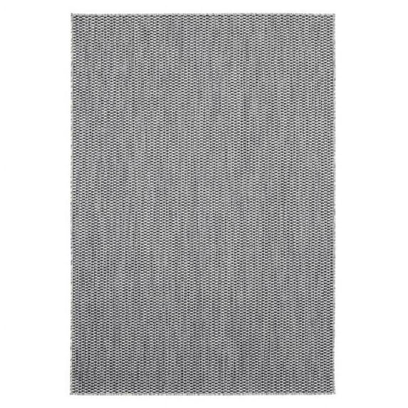 7 ft. 10 in. x 10 ft. 6 in. Augusta Dominical Black Rectangle Oversize Rug