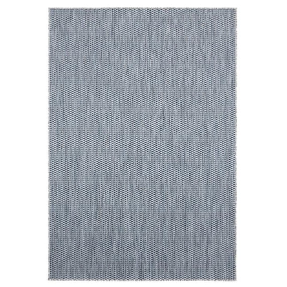 7 ft. 10 in. x 10 ft. 6 in. Augusta Dominical Blue Rectangle Oversize Rug