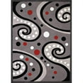 thumbnail image 1 of 7 ft. 10 in. x 10 ft. 6 in. Cafe Espresso Oversize Rug, Grey, 1 of 1