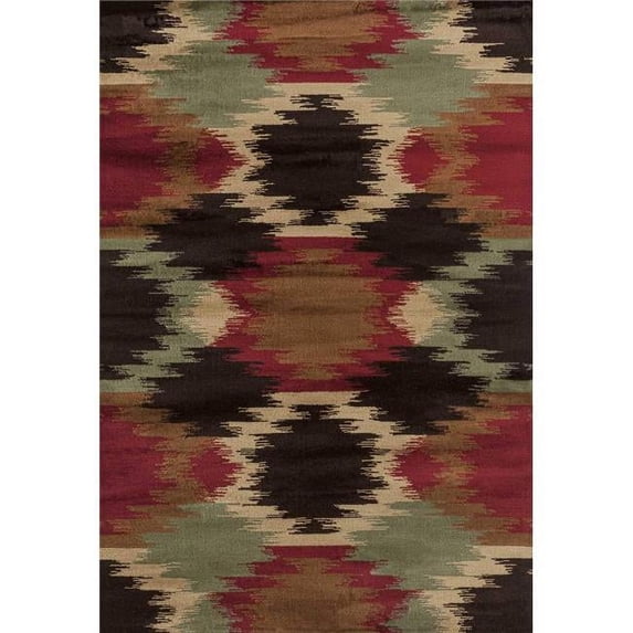 7 ft. 10 in. x 10 ft. 6 in. Woodside Amah Tribe Oversize Rug, Multicolor