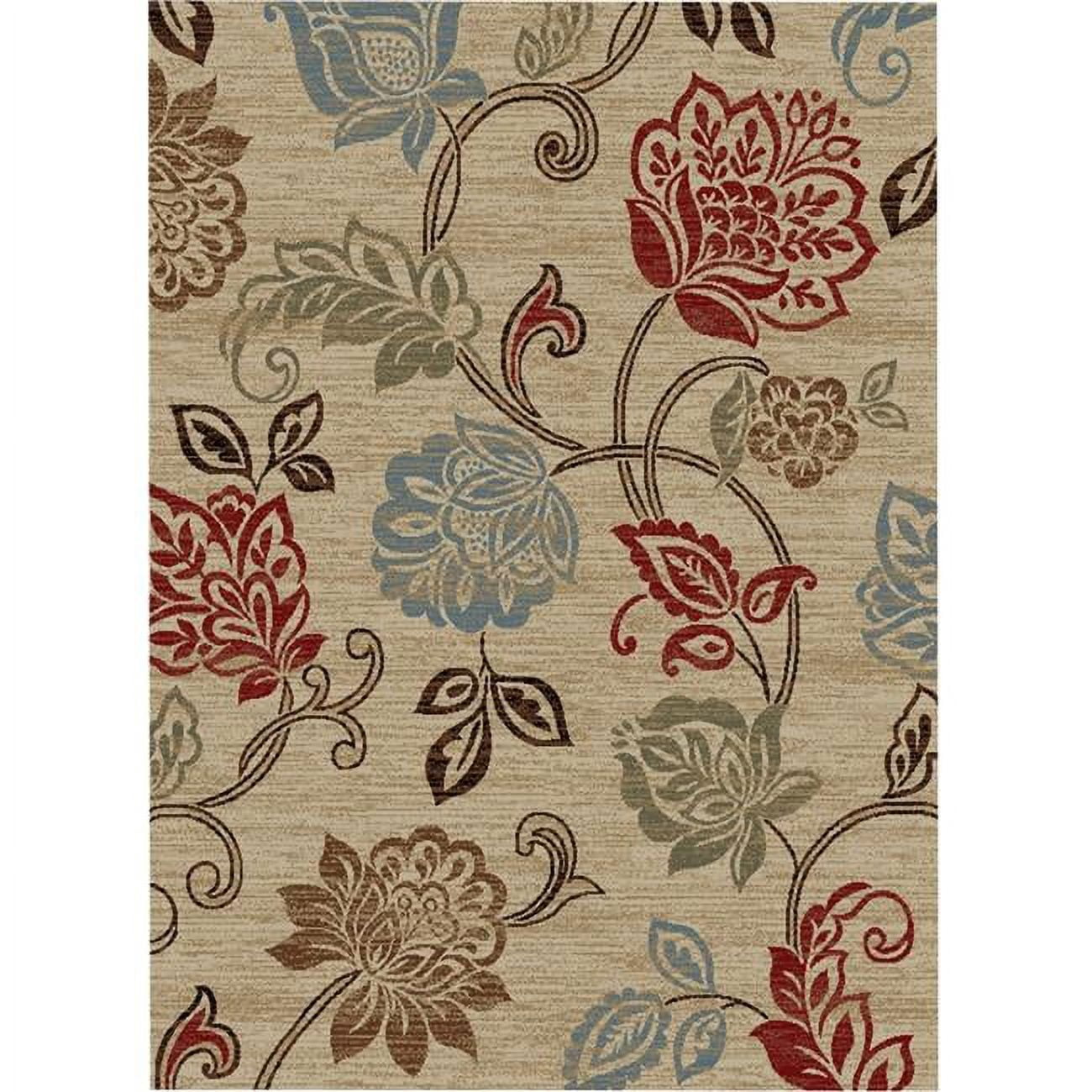 Cfm Rugs 7 ft. 10 in. x 9 ft. 10 in. City Chloe Area Rug - Beige - Walmart.com