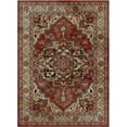 thumbnail image 1 of 7 ft. 10 in. x 9 ft. 10 in. Home Town Charisma Area Rug - Claret, 1 of 1