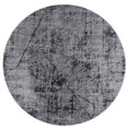 thumbnail image 1 of 7 ft. 11 in. Reserve Moodys Round Rug, Gray, 1 of 1