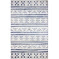 thumbnail image 1 of 7 ft. 6 in. x 9 ft. 6 in. Mayfair Collection Transitional Polypropylene Power Loom Area Rug, Ivy & Blue, 1 of 1