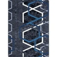 thumbnail image 1 of 7 ft. 8 in. x 10 ft. 9 in. Double Helix Area Rug Sapphire, 1 of 1