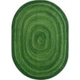 thumbnail image 1 of 7 ft. 8 in. x 10 ft. 9 in. Feeling Fun Children Oval Rug  Green, 1 of 1