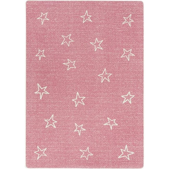7 ft. 8 in. x 10 ft. 9 in. Shine on Area Rug, Blush
