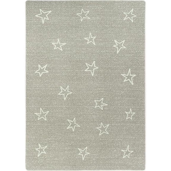 7 ft. 8 in. x 10 ft. 9 in. Shine on Area Rug, Linen