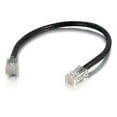 thumbnail image 1 of 7 ft. Cat6 Non-Booted Unshielded-UTP Ethernet Network Patch Cable - Black, 1 of 1