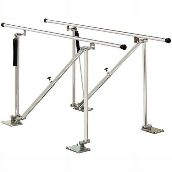 7 ft. Deluxe Floor Mounted Parallel Bars, Height Adjustable