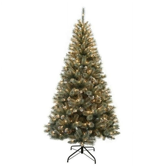 7 ft. Full Incandescent 400 Lights Cashmere Christmas Tree