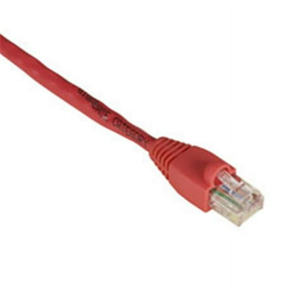 7 ft. GigaBase 350 CAT5e Patch Cable UTP with Snagless Boots & Crossover - Red