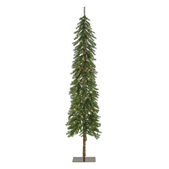 7 ft Pre-Lit Alpine Artificial Tree