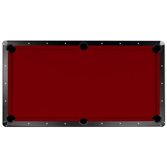 7 ft. Saturn II Billiard Cloth Pool Table Felt, Burgundy
