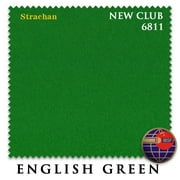 7 ft Strachan 6811 New Club Snooker Table Cloth English Green