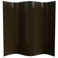 thumbnail image 1 of 7 ft. Tall Bamboo Wave Screen - Dark Mocha, 1 of 5
