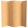 thumbnail image 1 of 7 ft. Tall Bamboo Wave Screen - Honey, 1 of 5