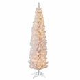 thumbnail image 1 of 7 ft. White Winchester Pencil Pre-Lit Christmas Tree, 1 of 2
