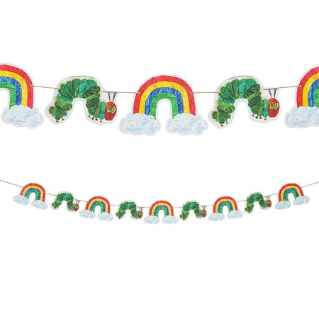 7 ft. World of Eric Carle The Very Hungry Caterpillar Cardstock Hanging Garland
