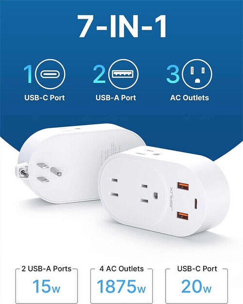 USW Twist-to-Lock Multiple Outlet Adapter