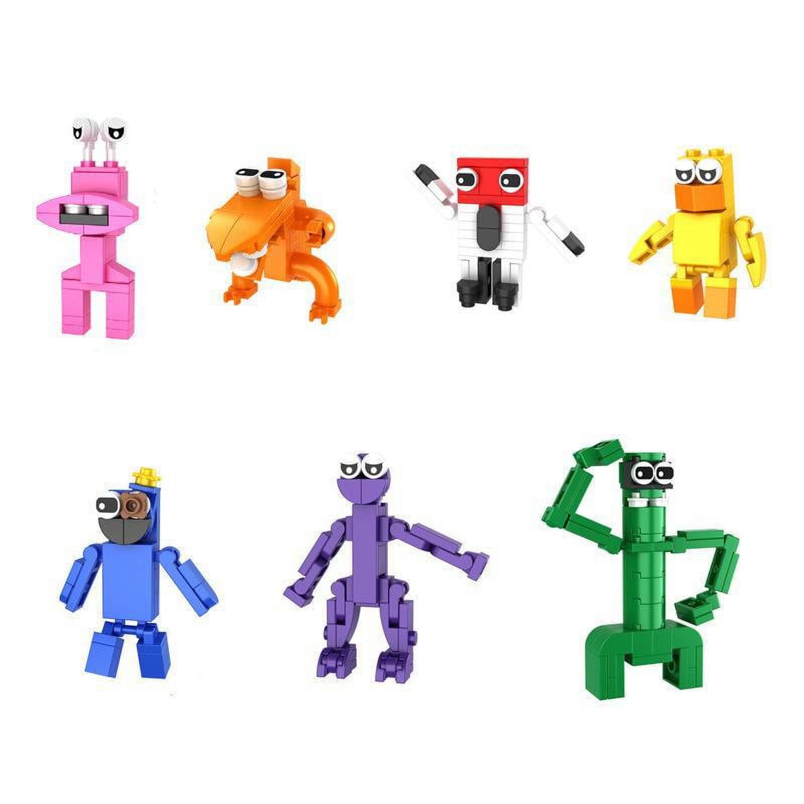 7 in 1 Cute Mini Action Figure,Game Building Blocks Set Toys,Popular