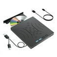 thumbnail image 1 of 7-in-1 External DVD Optical Drive Portable CD DVD -/+RW Player with USB3.0 USB-C SD TF Card Slots ,High Definition Picture Quality, 1 of 6
