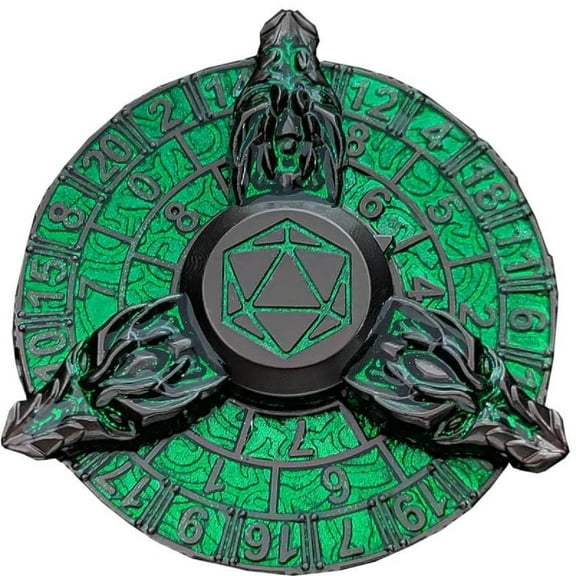 7-in-1 Fingertip Gyro Roulette DND Dice, for Dungeons and Dragon Game, RPG Role Playing Table Game Dice