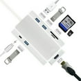thumbnail image 1 of 7 in 1 HDMI USB-C Data Hub Docking Station, 1 of 6