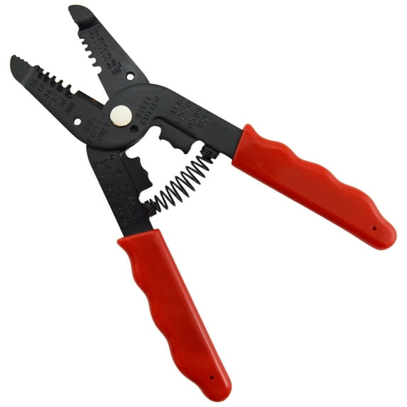 7 in 1 Hand Tool for 10-18 AWG Wire - Stripper, Cutter, Pliers, Wire Loop, Crimper