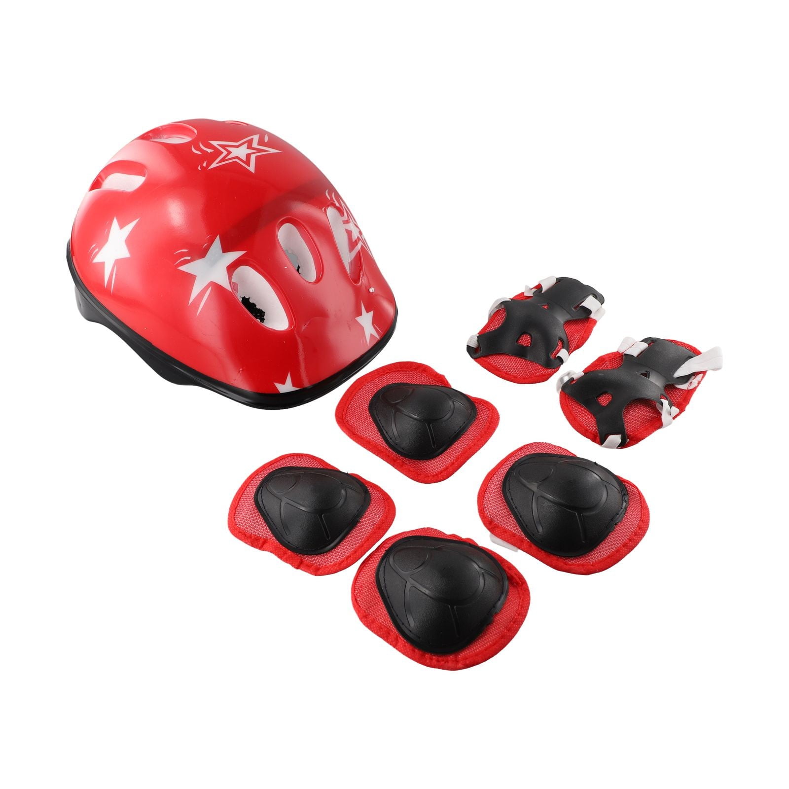 7 in 1 Kids Toddlers Helmet and Knee Elbow Wrist Pads for 516 Year Old