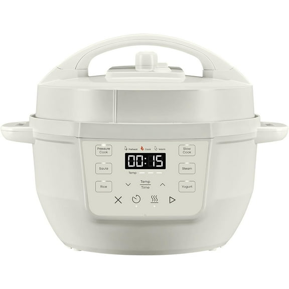 7-in-1 Multi-Cooker, Pressure Cooker, Slow cook, Sauté, Steam, Rice Maker, Yogurt, & Warmer,,