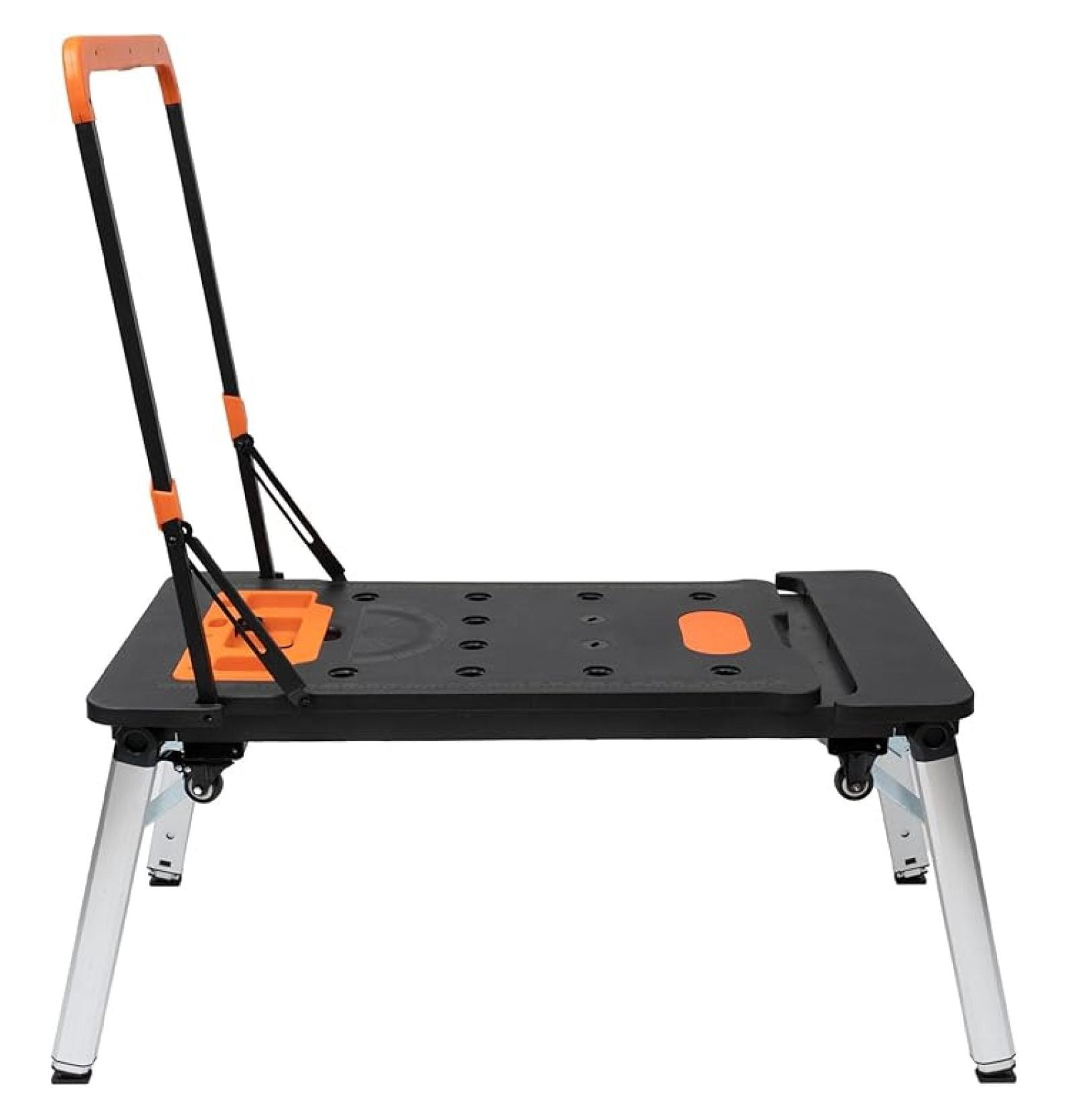 Flippable Workbench 7-in-1 Multifunction Folding Workbench, 550LBS Load Capacity Portable ...