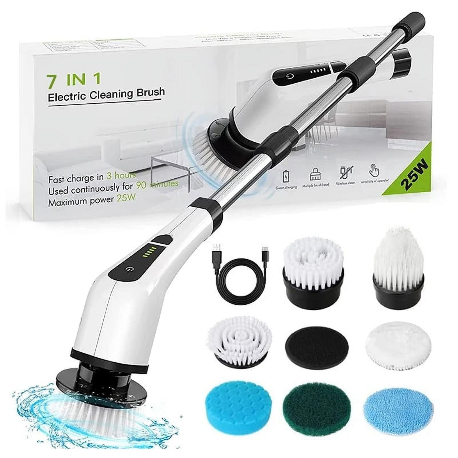 Wise House™ - Multi-purpose electric cleaning brush 7 in 1 set