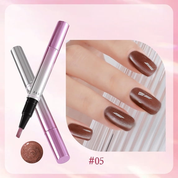 7 in 1 Nail Care Cat Eye Pen, Portable Nail Art Tool 3ml, Nail Strengthening Pen