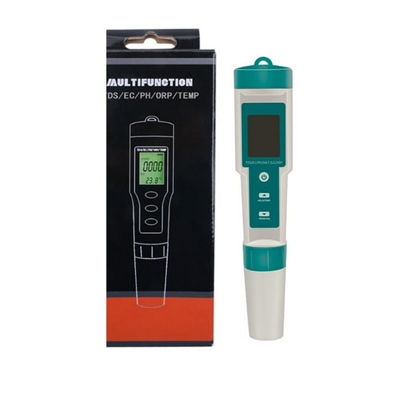 7in1 Test Pen PH/ORP/EC/TEMP/SALT/S.G/TDS LCD Backlight Waterproof IP67 Water Quality Tester Multifunctional Analysis Instrument ,Multifunctional