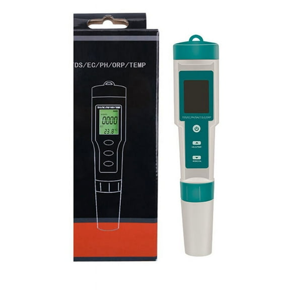 7 in 1 PH/TDS//ORP/Salinity /S.G/Temperature Meter C-600 Water Quality Tester for Drinking Water, Aquariums PH Meter