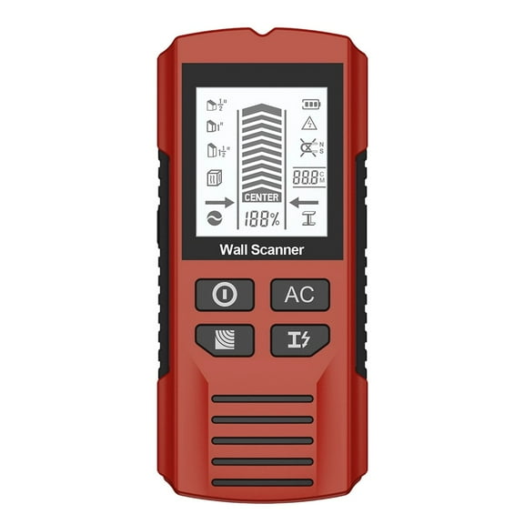 7-in-1 Stud Finder Wall Finder Stud Detector with LCD Display Detect Wood Metal