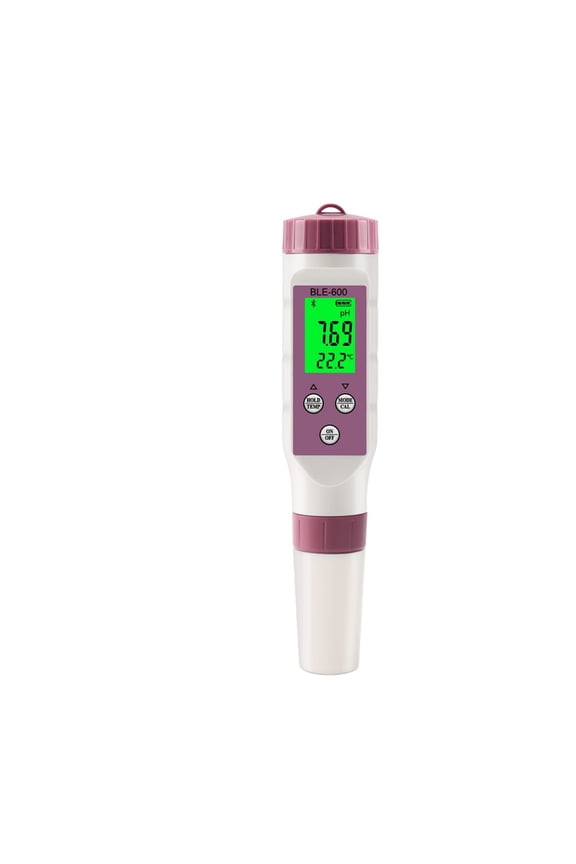 7 in 1 Temp ORP EC TDS Salinity S.G PH Meter Online Blue Tooth Water Quality Tester APP Control for Drinking Laboratory Aquarium ,Multifunctional