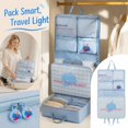 thumbnail image 1 of 7 in 1 Travel Packing Cubes Hanging Toiletry Bag Luggage Organizer for Underwear Clothes Large Capacity, 1 of 4