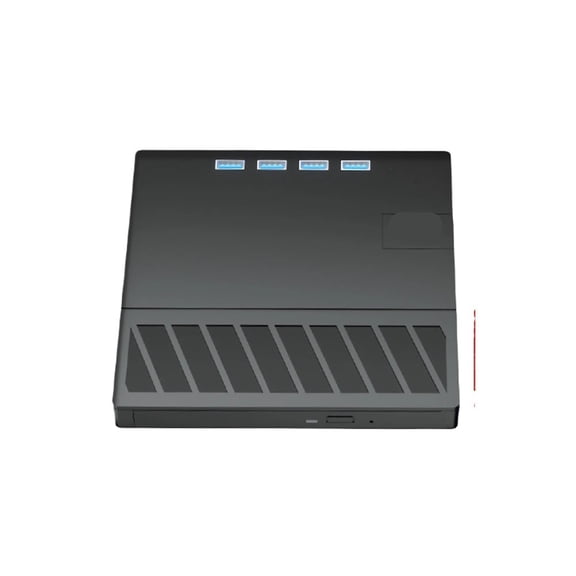 7 in 1 USB 3.0 Type C DVD Player Burner Reader with SD/TF Port External CD DVD Drive for Windows XP/7/8/10/11 Laptop Desktop