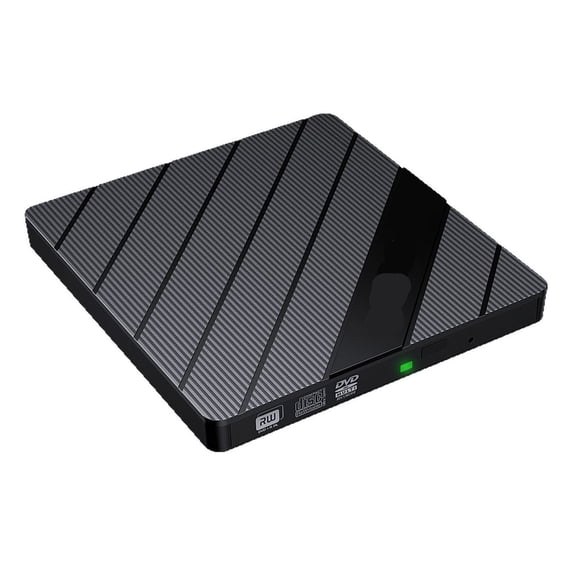 7-in-1 USB 3.0 Type-C External  Drive CD/DVD/BD +/-RW Burner with SD TF Card Reader ,Easy Connection