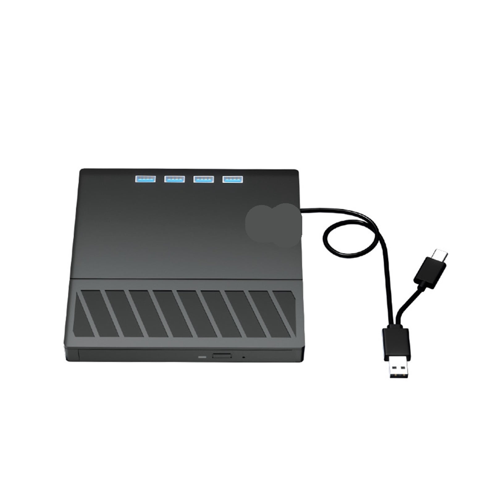 7-in-1 USB 3.0 Type C External CD DVD Player Burner Reader with SD/TF ...