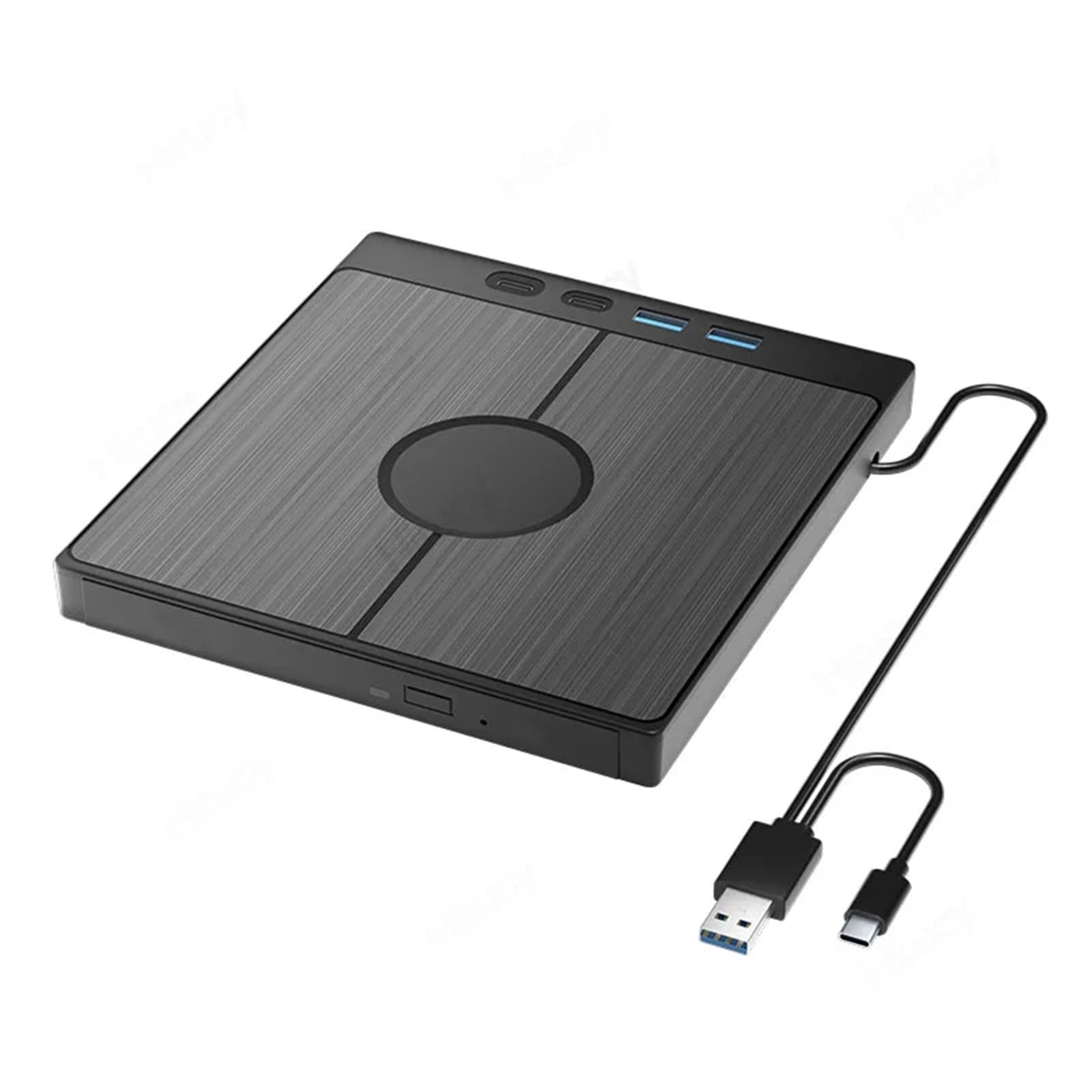 7-in-1 USB 3.0 Type C External CD DVD RW Optical Drive DVD Player ...