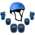 thumbnail image 1 of 7 in 1 and Pads Set Adjustable Knee Pads Elbow Pads Wrist Guards for Scooter Skateboard Roller Skating Cycling, 1 of 7