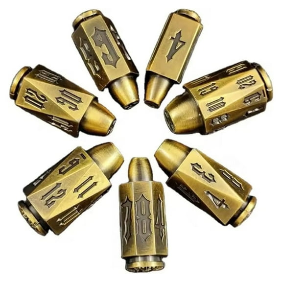 Random King Metal DND Dice Spinner 7-in-2 Maggie DND Dice Set with 30 Plus Gameplay Options,Adult