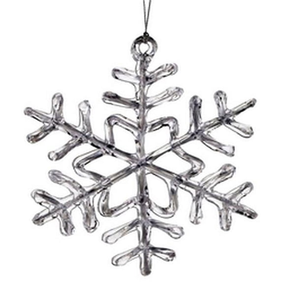 7 in. Acrylic Snowflake Ornament