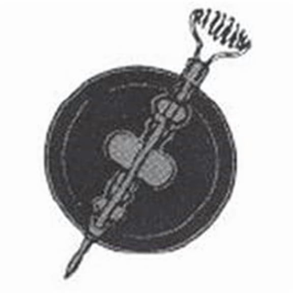 7 in. Cast Iron Stove Pipe Damper