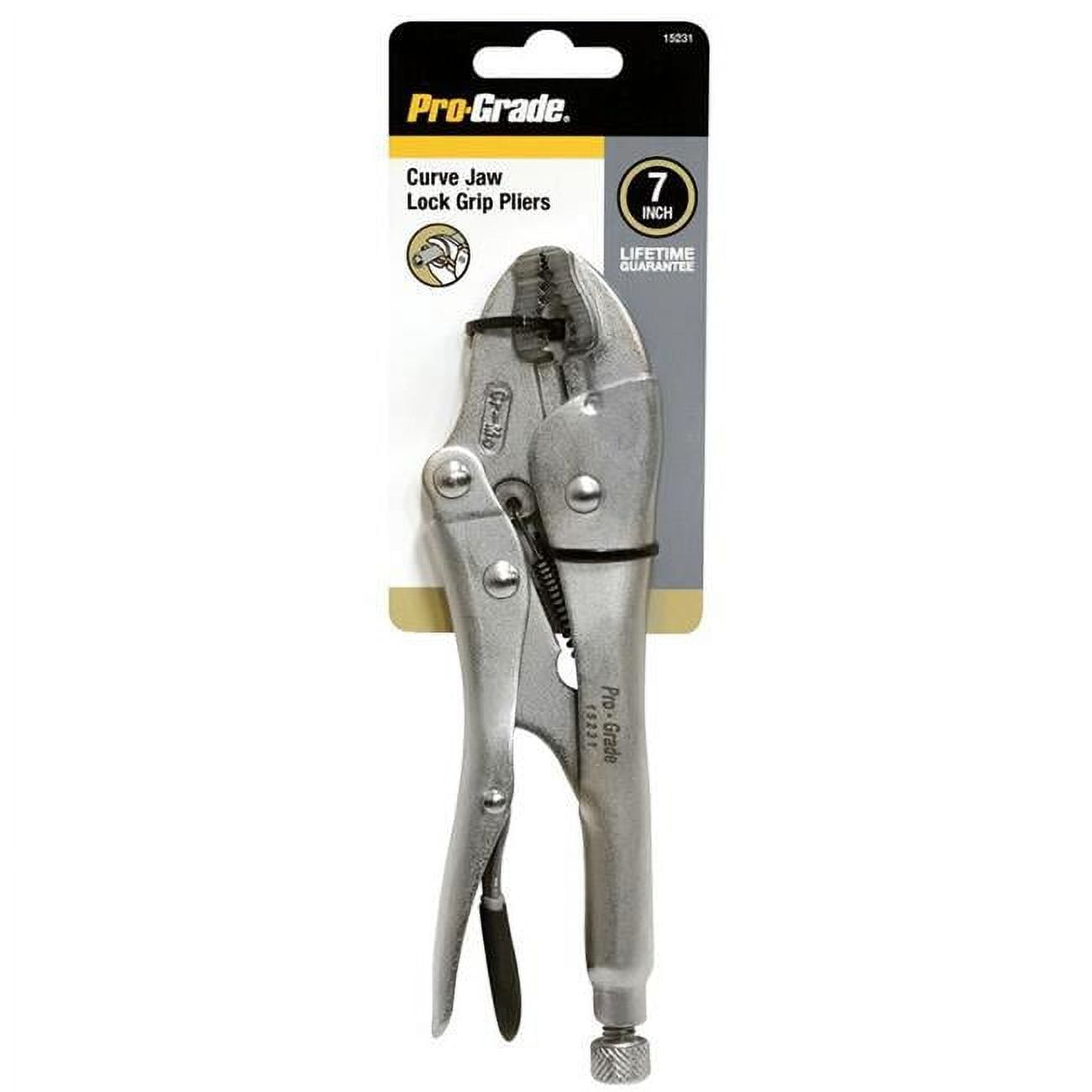 7 in. Curve Jaw Lock Grip Pliers - Walmart.com