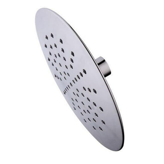 7 in. Diameter Rain Fall Anti-clog Surface Design Shower Head Polished Chrome